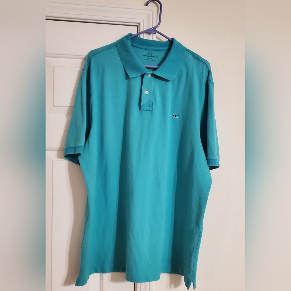 🐳Vineyard Vine Pique Polo